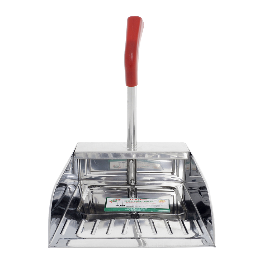 KY XÚC RÁC INOX CÁN NGẮN