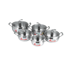 BỘ NỒI TÁO NẮP KIẾNG 5 MÓN TICOOK