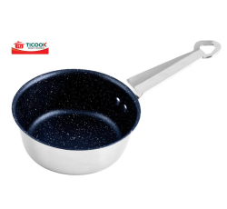 CHẢO CONE INOX 2 LỚP VÂN ĐÁ ĐÁY TỪ TICOOK