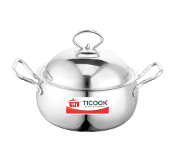 NỒI TÁO INOX 304 3 LỚP BẾP TỪ TICOOK PRO