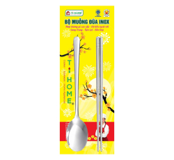 BỘ MUỖNG ĐŨA INOX 304 CAO CẤP TIHOME