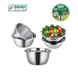 BỘ THAU/ RỔ LƯỚI ĐA NĂNG INOX 201