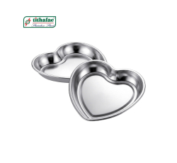 KHAY INOX TRÁI TIM TITHAFAC